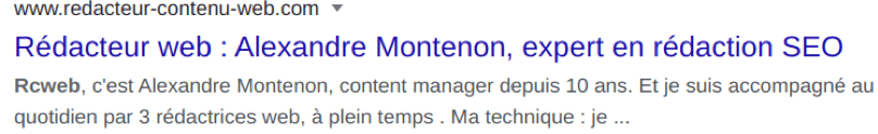 Où se trouve une balise Title ?