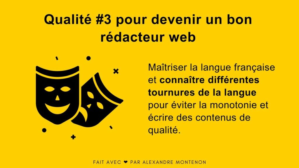 Maitriser la langue française pour devenir rédacteur web