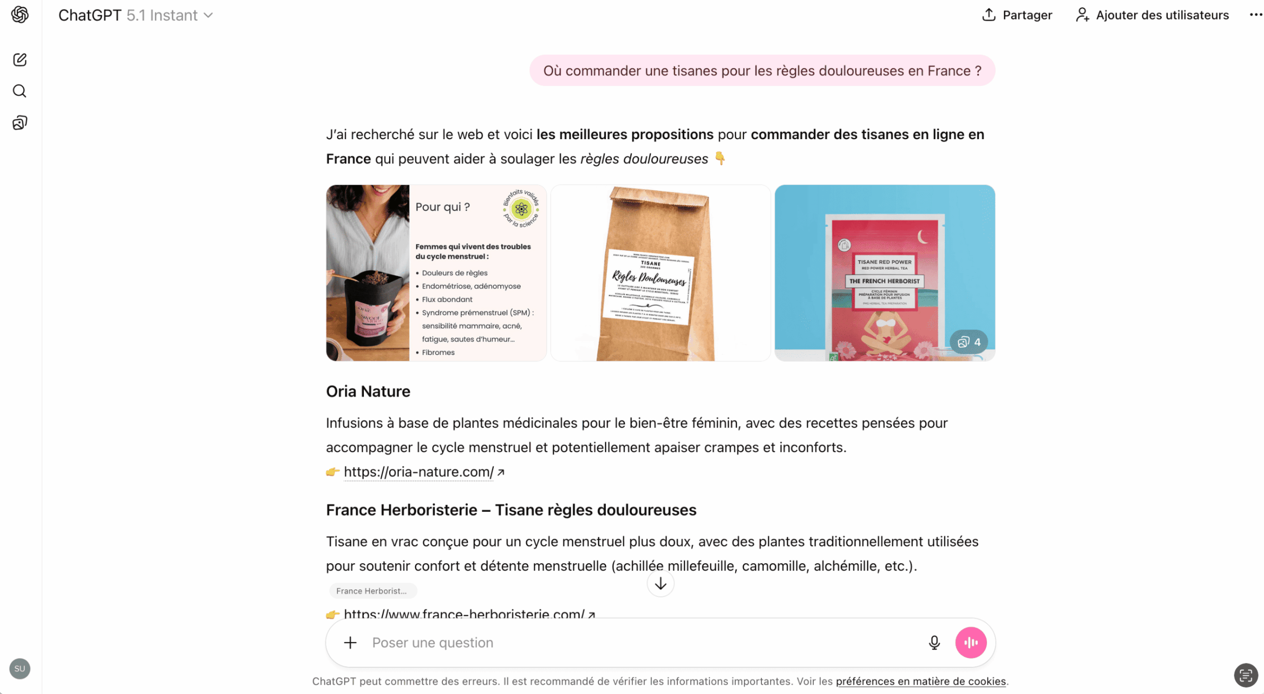 resultats-referencement-ia-alexandre-montenon Référencement IA pour Volomax, centre de parachutisme à Pujaut